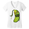 pickle monster Women's V-Neck T-Shirt