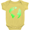 Earth Themed Funny Baby Bodysuit