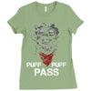 Puff Puff Pass Ladies Fitted T-Shirt