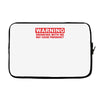 drinking with me pregnancy warning Laptop sleeve