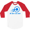 my boys can swim 3/4 Sleeve Shirt