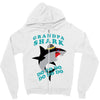 Grandpa Shark -Shark Do Do Do Zipper Hoodie