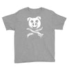 pig bacon cross bones pirate Youth Tee