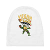 vegan pizza power Baby Beanies