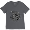 lion zentangle V-Neck Tee