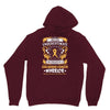 Never Underestimate The Strength Of A Childhood Cancer Warrior Unisex Hoodie