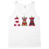 Three Cute But Angry Unicorn Tank Top