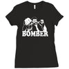 bomber film  fun Ladies Fitted T-Shirt