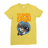 super chicken dinner Ladies Fitted T-Shirt