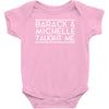 barack and michelle taught me Baby Bodysuit
