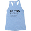 Bacon Noun Racerback Tank