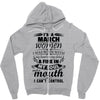 I Am A March Women Zipper Hoodie