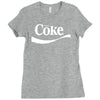 enjoy coke Ladies Fitted T-Shirt