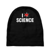 i love science Baby Beanies