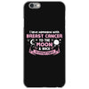 I Love Someone with Breast Cancer to The Moon and Back to Infinity iPhone 6/6s Case
