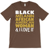 melanin african american woman T-Shirt