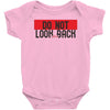 do not look honey back Baby Bodysuit