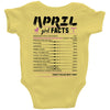 April Girl Facts Aries Baby Onesie