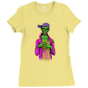 i got a brain Ladies Fitted T-Shirt