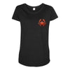 scorpion pocket Maternity Scoop Neck T-shirt