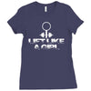lift like a girl Ladies Fitted T-Shirt