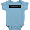 skip mondays Baby Onesie