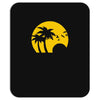beach silhouette birds sand sunset Mousepad
