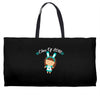 class o f 2018 cool girl Weekender Totes