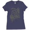 wolf princess warrior Ladies Fitted T-Shirt