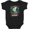 on this plane Baby Bodysuit