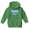 shhhhh this is my hangover shirt Youth Hoodie