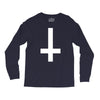 wasted youth inverted cross indie geek swag funny Long Sleeve Shirts