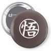 goku uniform logo  japanese anime tv show z gt Pin-back button