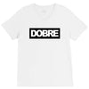 Dobre Black/White V-Neck Tee