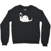 apatosaurus white Crewneck Sweatshirt