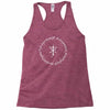 tolkien ring inscriptions Racerback Tank