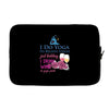 yoga and wine Laptop sleeve