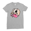 cute lop eared rabbit Ladies Fitted T-Shirt