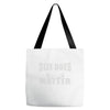 size does matter Tote Bags