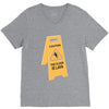 the floor is lava V-Neck Tee