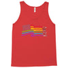 lightsaber rainbow Tank Top