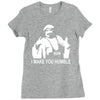 iron sheik wrestling iran funny Ladies Fitted T-Shirt