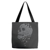 skull triangle Tote Bags