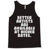 freelance artist advertising Tank Top