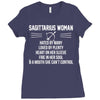 Sagittarius Woman Ladies Fitted T-Shirt