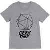geek time V-Neck Tee