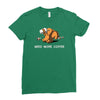 need more coffee Ladies Fitted T-Shirt