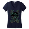 skullboarder Women's V-Neck T-Shirt