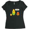 so corny Women's Triblend Scoop T-shirt