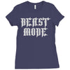 beast mode Ladies Fitted T-Shirt